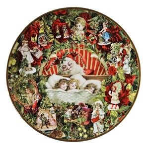 1993 Victorian Christmas Memories Plate J. Grossman WITH VISIONS OF SUGAR PLUMS